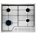 Electrolux KGS6424SX plīts virsmas sildelements Nerūsējošs tērauds Iebūvēts 56 cm Gāzes 4 zone(s) Electrolux KGS6424SX plīts virsmas sildelements Nerūsējošs tērauds Iebūvēts 56 cm Gāzes 4 zone(s)