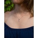 Agate Solid Silver Pendant with Zircons AGH742 Agate Solid Silver Pendant with Zircons AGH742