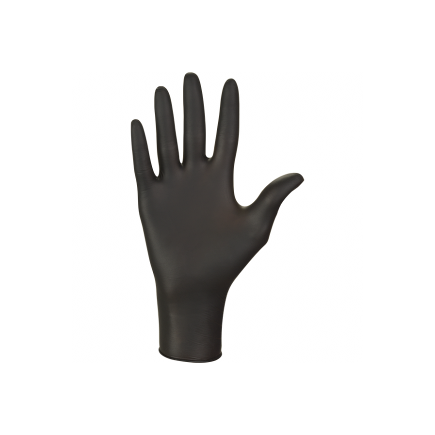 PL Nitrile gloves 100pcs. L - black – 3