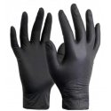 PL Nitrile gloves 100pcs. L - black PL Nitrile gloves 100pcs. L - black