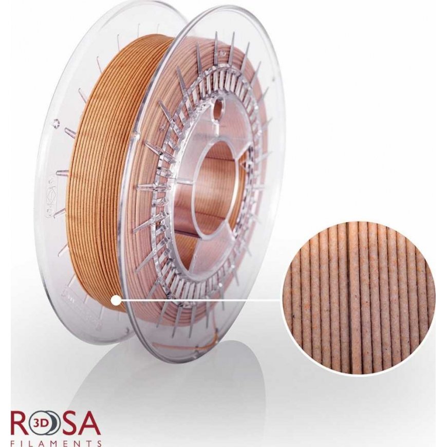 Plastic Rosa3D BioWOOD - 1.75mm - 0.5kg - brownish yellow – 5