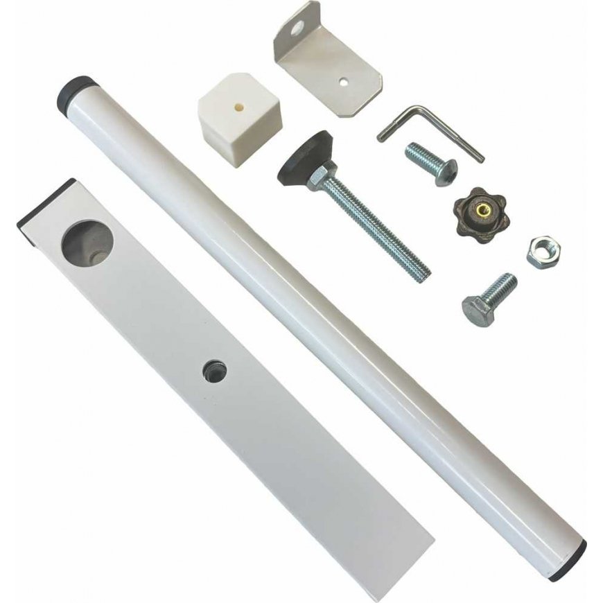 Router Conexpro Antenna holder for plastic window "L", length 17.5cm, height 25cm, diameter 20mm, retail package – 5