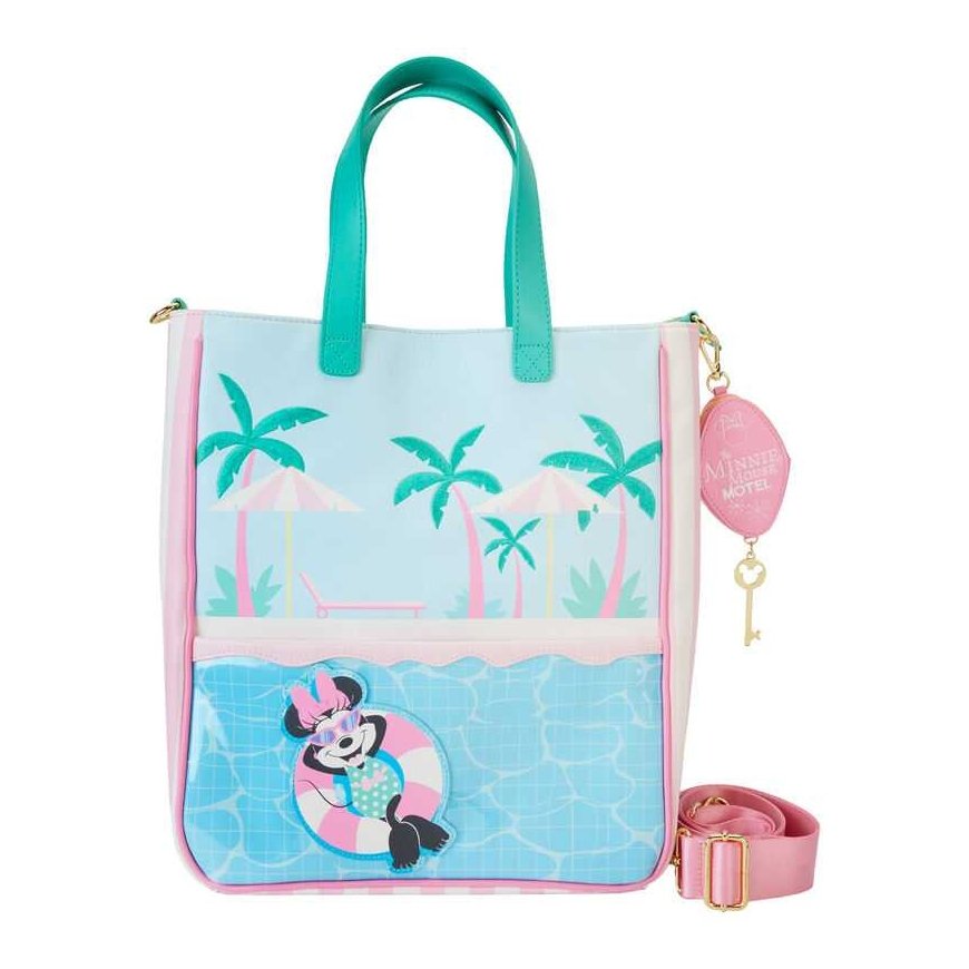 Loungefly Disney Minnie Vacation Style tote