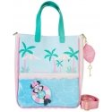 Loungefly Disney Minnie Vacation Style tote bag + coin purse Loungefly Disney Minnie Vacation Style tote bag + coin purse