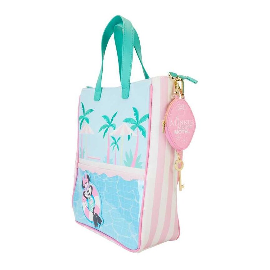 Loungefly Disney Minnie Vacation Style tote bag + coin purse – 2