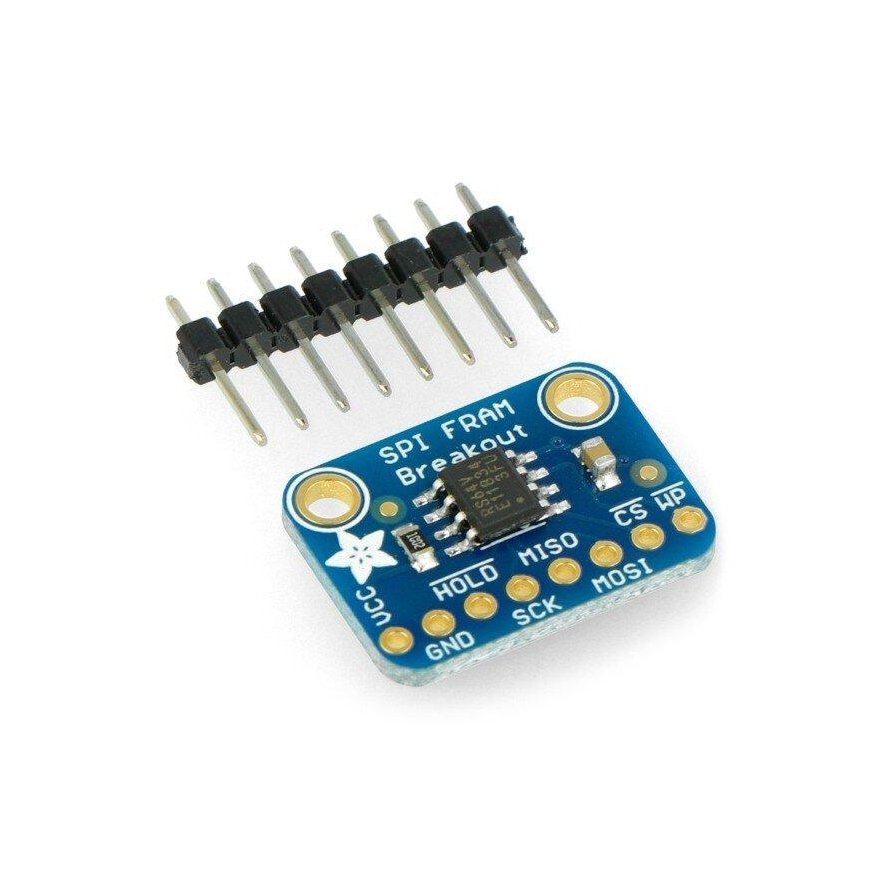 MB85RS64V, 64Kb/8KB FRAM non-volatile SPI memory, Adafruit 1897 – 2