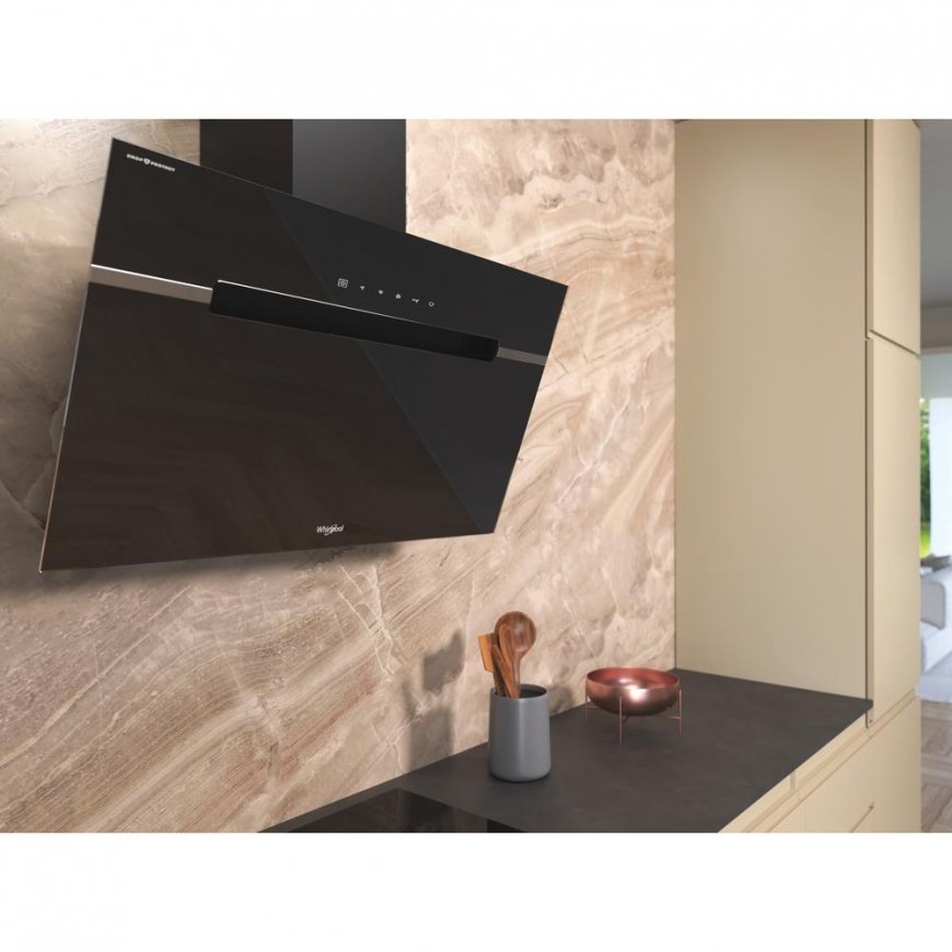 Whirlpool WHVS 91F LT DP K Sienā iebūvēts Melns 570 m³/h – 5