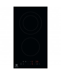 Electrolux LHR3233CK hob Black Built-in Ceramic 2 zone(s)