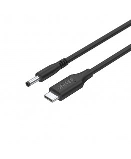 UNITEK C14118BK-1.8M virtajohto musta 1,8 m USB C DC