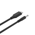 UNITEK C14118BK-1.8M toitekaabel Must 1,8 m USB C DC (alalisvool)