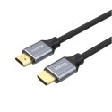 UNITEK C139W HDMI kabelis 3 m HDMI Type A (Standard) Melns, Pelēks