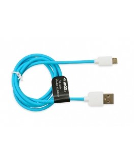 iBox IKUMD3A USB-kaapeli USB 2.0 1 m USB A Micro-USB B Sininen