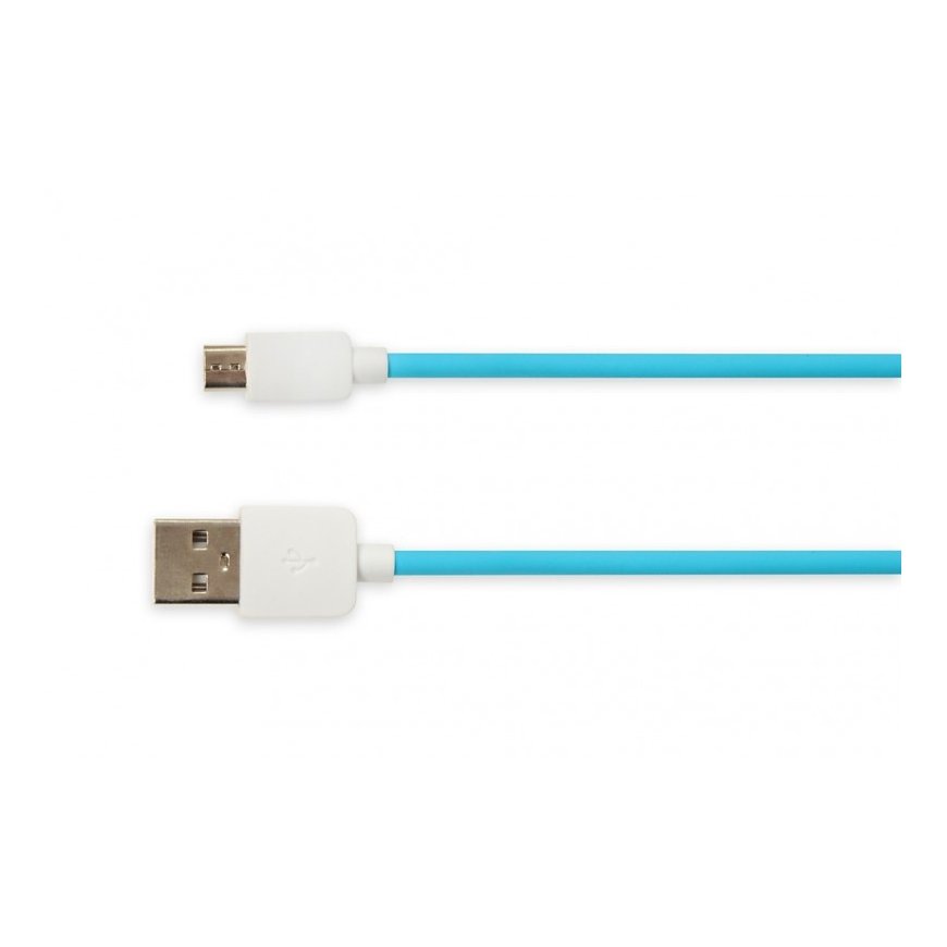 iBox IKUMD3A USB cable USB 2.0 1 m USB A Micro-USB B Blue – 2