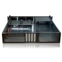 Techly I-CASE IPC-240L arvutikorpus Püstik Must Techly I-CASE IPC-240L arvutikorpus Püstik Must