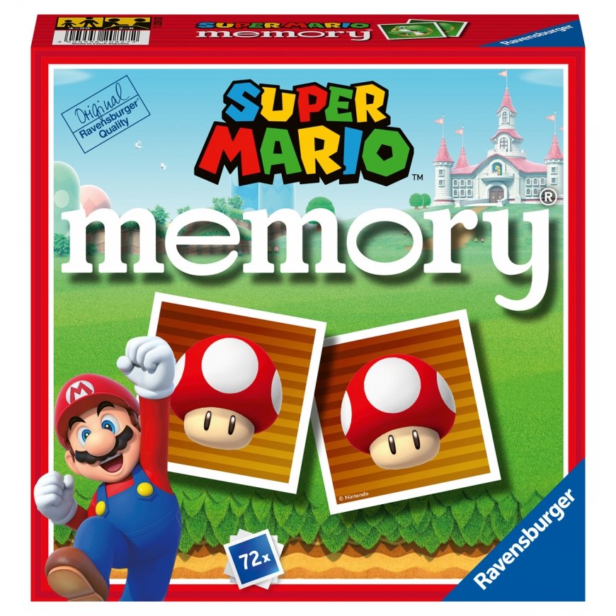Ravensburger memory Super Mario Galda spēle