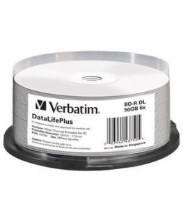 Verbatim DataLifePlus BD-R 50 GB 25 kpl