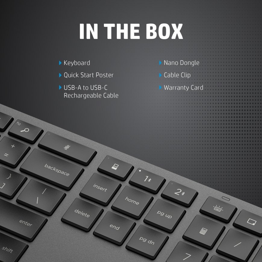 HP 975 Dual-Mode Wireless Keyboard – 3