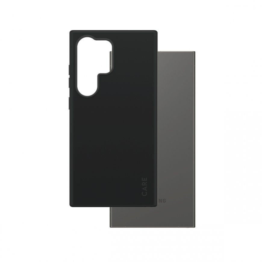 PanzerGlass CARE by Fashionable Case Black Samsung S24 Ultra matkapuhelimen suojakotelo Suojus Läpin