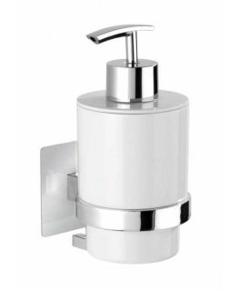 WENKO 23848100 muilo dozatorius 0,25 L Nerūdijančiojo plieno, Balta