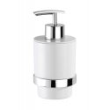 WENKO 23848100 ziepju dozators 0,25 L Nerūsējošs tērauds, Balts WENKO 23848100 ziepju dozators 0,25 L Nerūsējošs tērauds, Balts