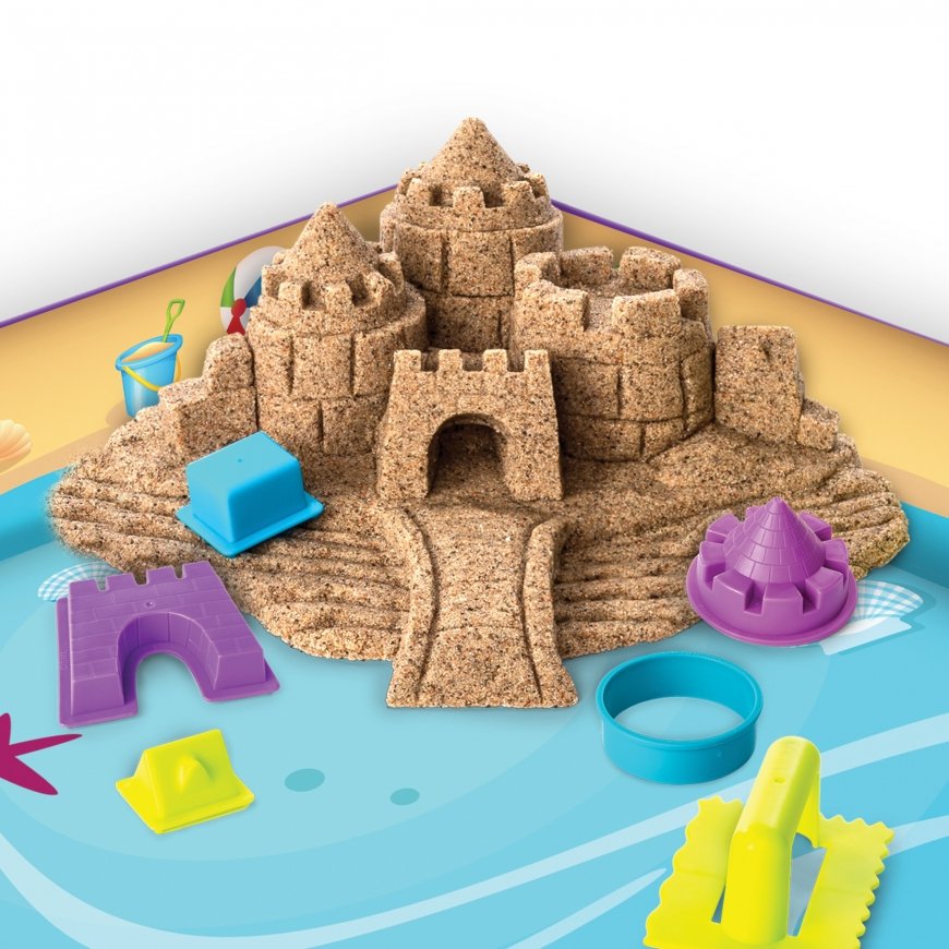 Kinetic Sand KNS ACK Beach Day Fun Kit GML – 3