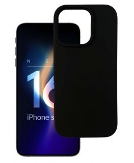 3MK Silicone Case mobile phone case 16 cm (6.3") Cover Black