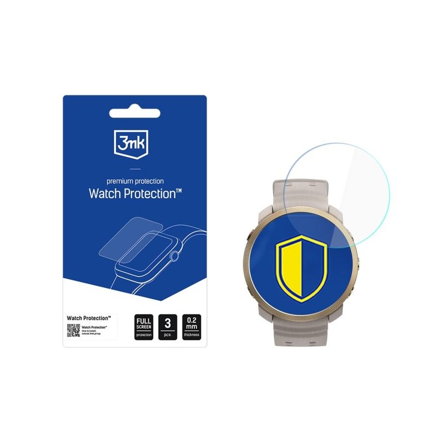 3MK Watch Protection Kellaklaasi kaitsekile