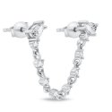 Brilio Silver Minimalist silver earrings with clear zircons EA926/7/8W Brilio Silver Minimalist silver earrings with clear zircons EA926/7/8W