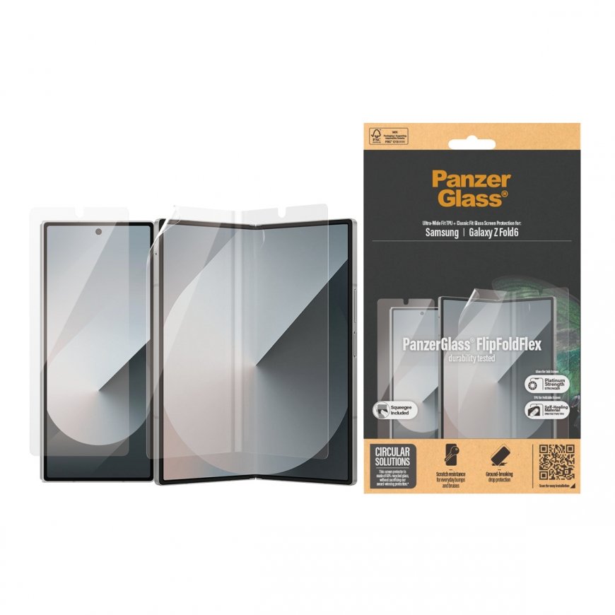 PanzerGlass PG Scrn Sam new Z Fold 5 Temp Glas/Film Caurspīdīgs ekrāna aizsargs Samsung 1 pcs – 2