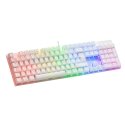 Mars Gaming MK422 näppäimistö Pelaaminen USB QWERTY Englanti (US) Valkoinen Mars Gaming MK422 näppäimistö Pelaaminen USB QWERTY Englanti (US) Valkoinen