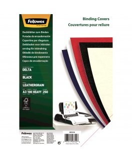 Fellowes 5374401 обложка/переплёт A3 Бумага Черный 100 шт