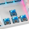 Mars Gaming MK422 tastatūra Speļu USB QWERTY Amerikāņu angļu valoda Balts Mars Gaming MK422 tastatūra Speļu USB QWERTY Amerikāņu angļu valoda Balts