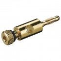 Goobay 11683 juhtmepistmik Banana Kuld
