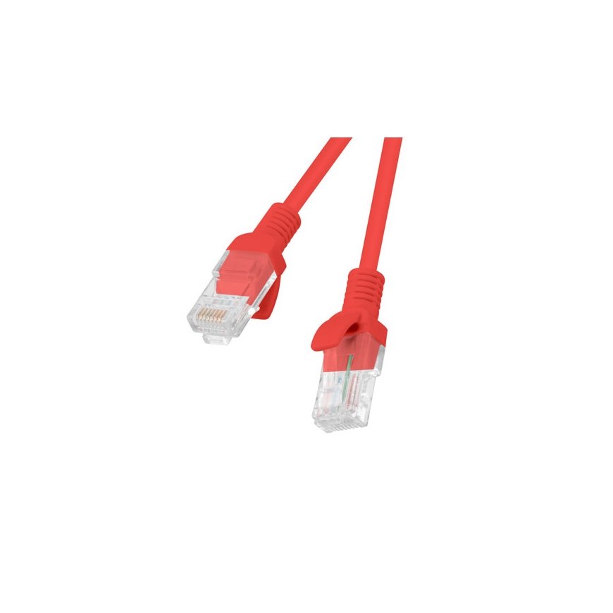 Lanberg PCU5-20CC-0050-R verkkokaapeli Punainen 0,5 m Cat5e U/FTP (STP)