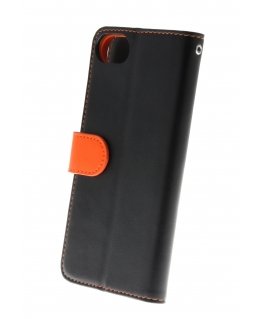 Insmat 650-2486 mobiiltelefoni ümbris 11,9 cm (4.7") Klapiga kaas Must, Oranž