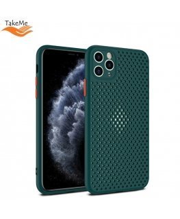 TakeMe "Дышащий" TPU Ультра-тонкий чехол-крышка для Apple iPhone 11 Pro Зеленый