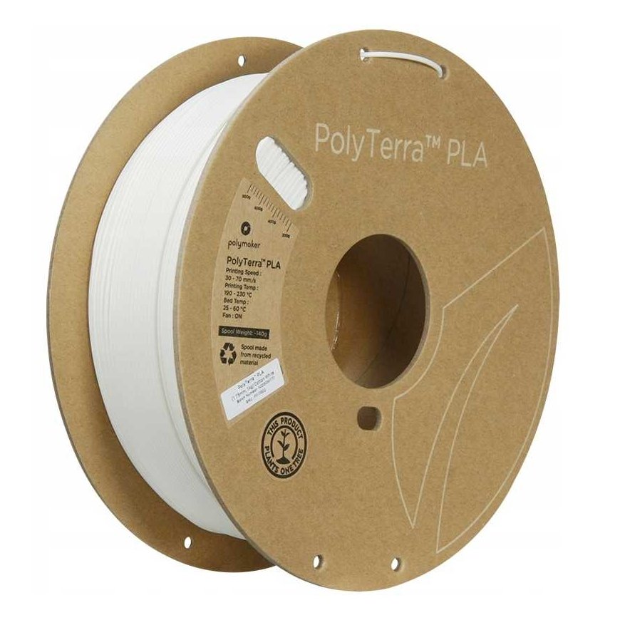 Polymaker PolyLite ASA - 1kg - 1,75mm - Harmaa – 3