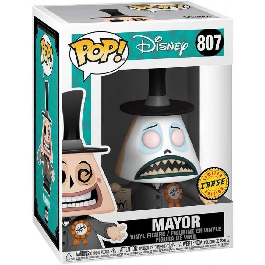 Funko POP figure Disney Nightmare Before Christmas Mayor with Megaphone – 4