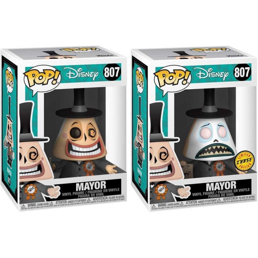Funko POP figure Disney Nightmare Before Christmas Mayor with Megaphone – 5