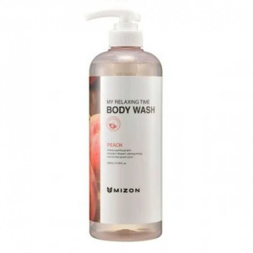 Mizon My Relaxing Time Body Wash Lovely Peach, 800 ml