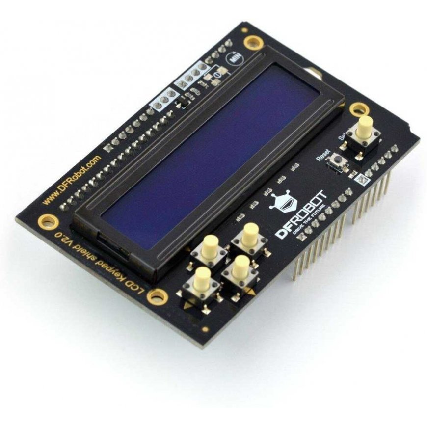 DFRobot Arduino add-on with keyboard and LCD screen v2.0