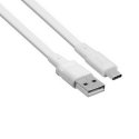 Rivacase PS 6002 WT12 USB kabelis USB 2.0 1,2 m USB C USB A Balta