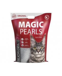 Silicone sand for cat toilet : MAGIC PEARLS Original 16 L
