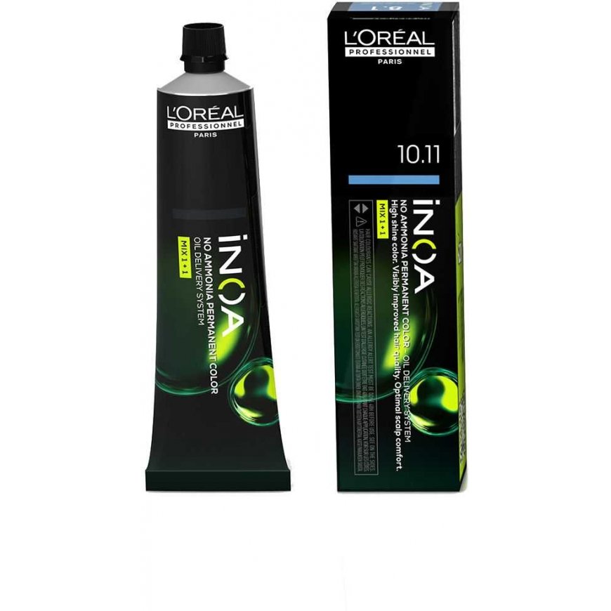 Ammattimainen hiusväri "L'oreal Professionnel Inoa No Ammonia Permanent Color 10,11 60g – 2