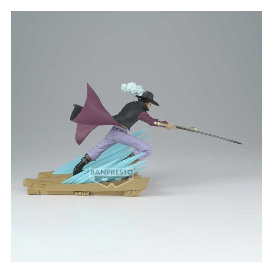 Banpresto One Piece Senkozekkei Dracule Mihawk figuuri 12cm – 3
