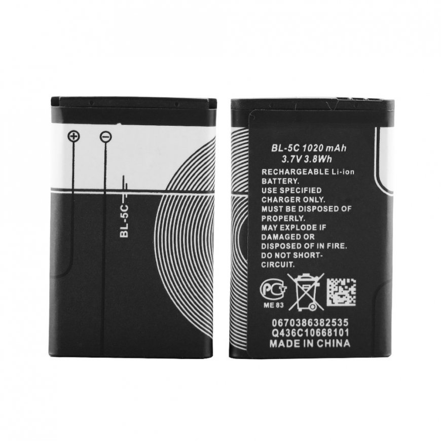 Nokia BL-5C Battery Li-Ion 1020mAh (OEM)