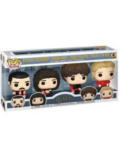 FUNKO POP! Vinyl Figure: Queen - Radio Gaga (4-pack)