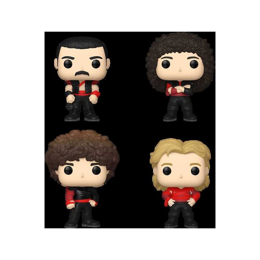 FUNKO POP! Vinilinė figūrėlė: Queen - Radio Gaga (4-pack) – 4