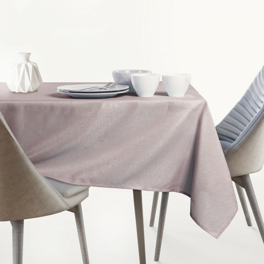AmeliaHome Tablecloth AH EMPIRE HMD POWDERPINK 140X400 – 4