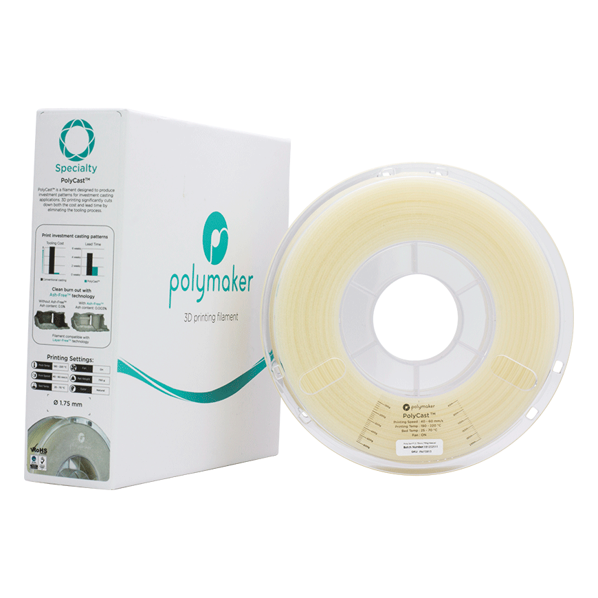 Polymaker Polycast PVB - 0.75kg - 1.75mm - natural – 2